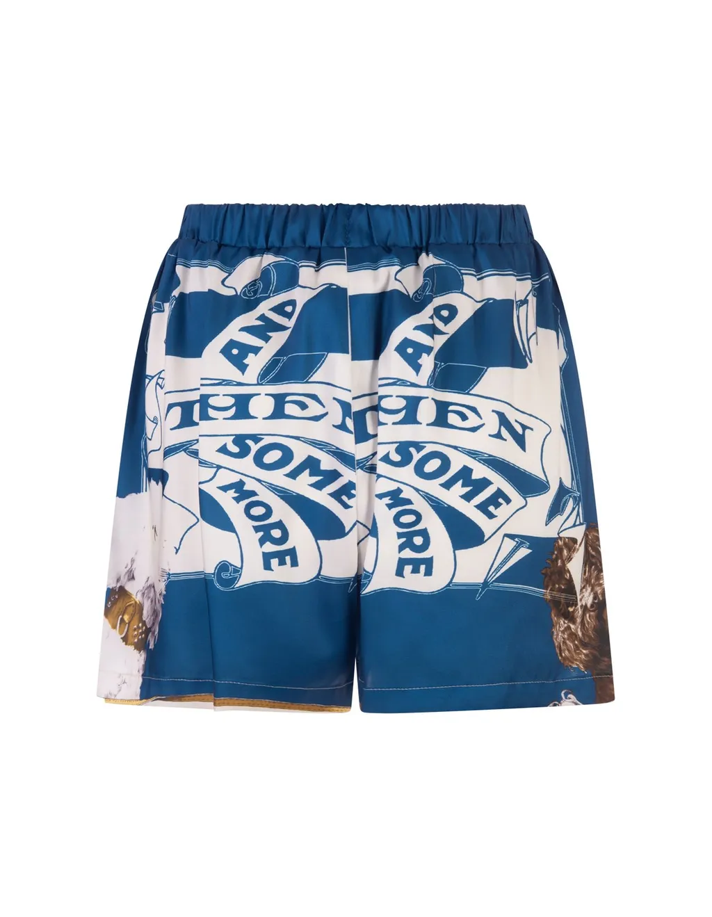 All-Over Printed Mini Shorts