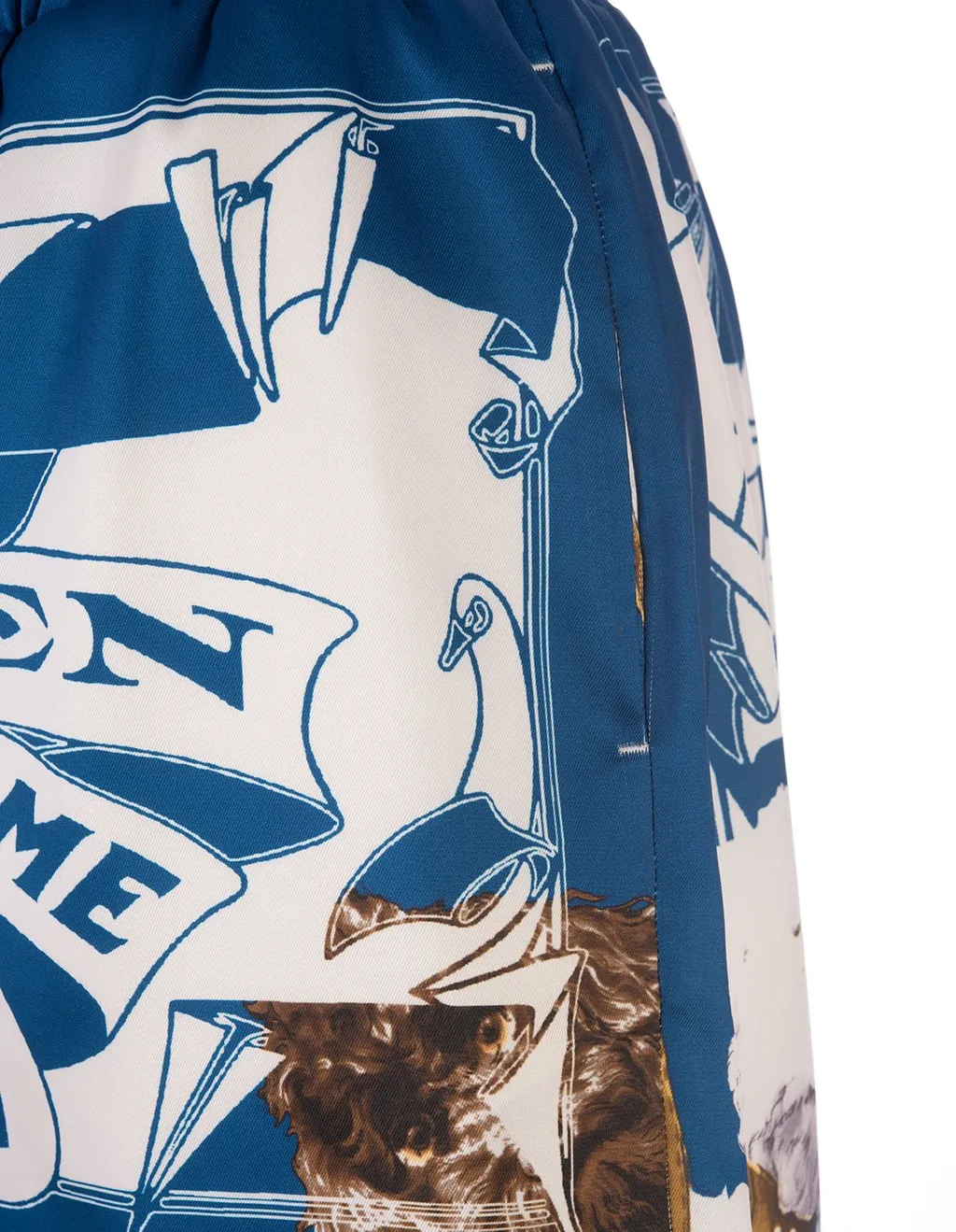 All-Over Printed Mini Shorts