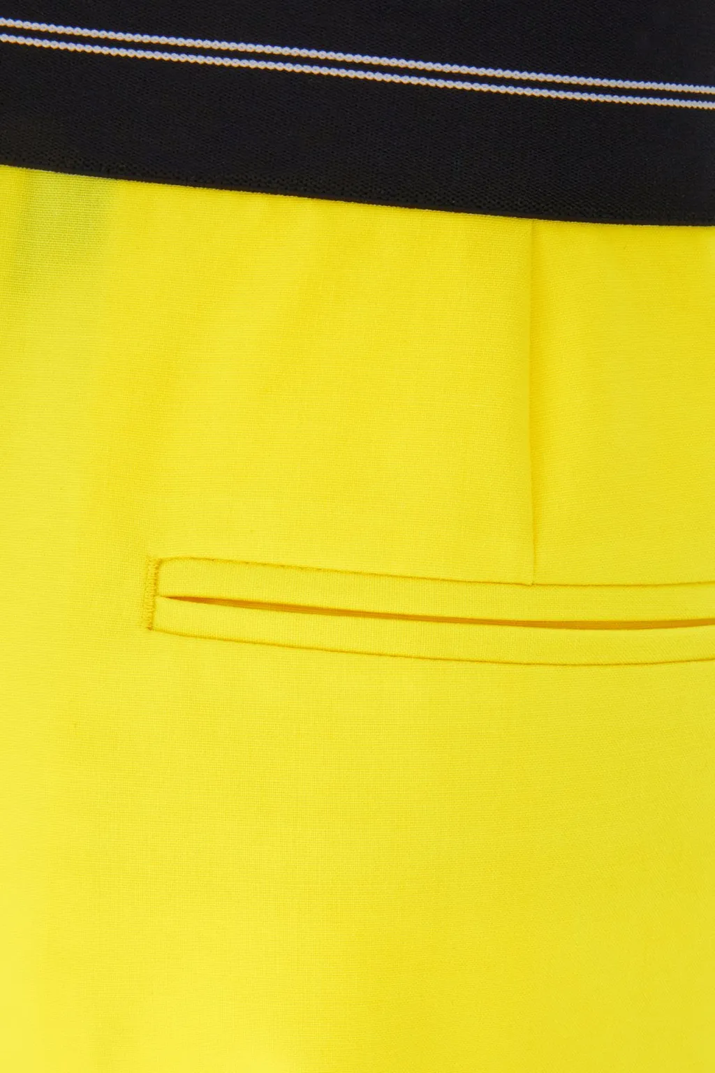 Logo Waistband Tapered Trousers