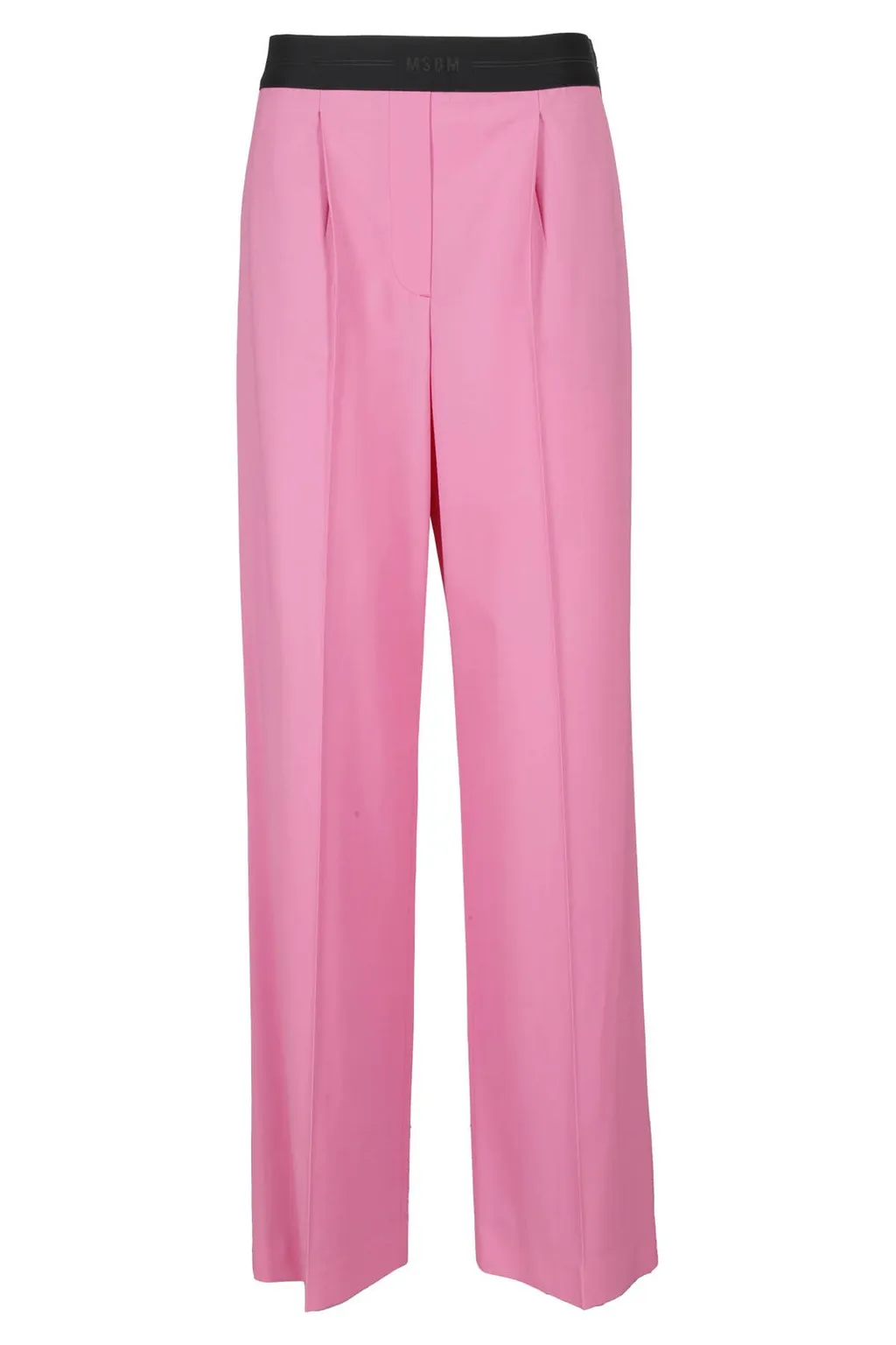 High Waist Straight-Leg Pants