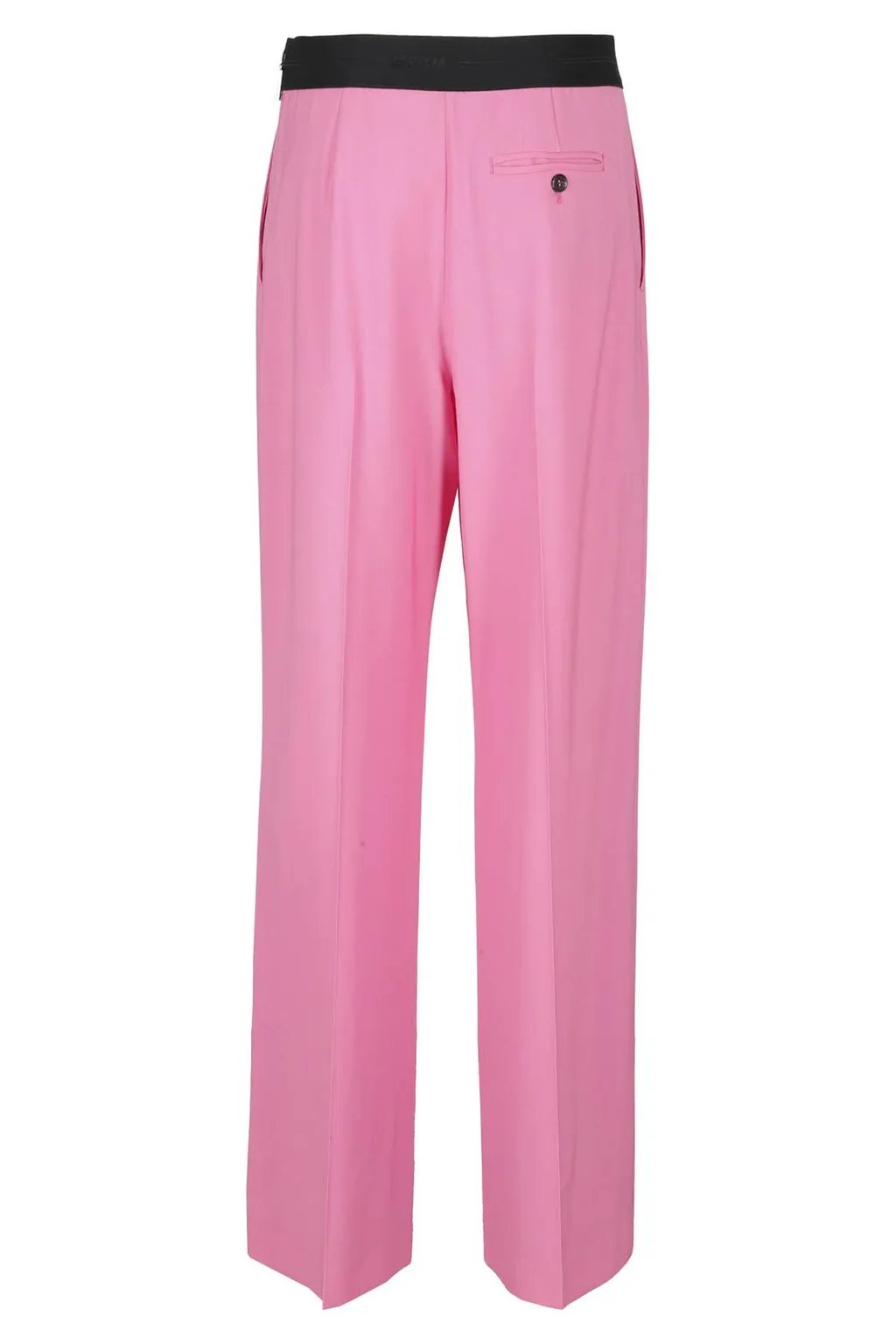 High Waist Straight-Leg Pants