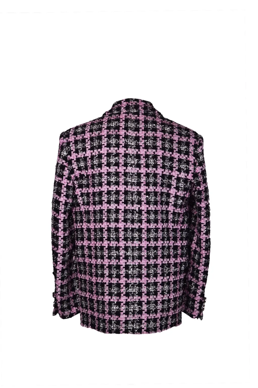 Single-Breasted Tweed Blazer