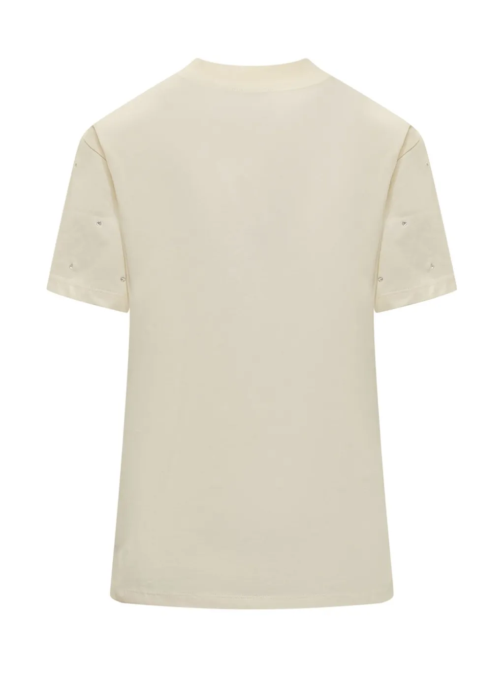 Allover Embellished Crewneck T-Shirt