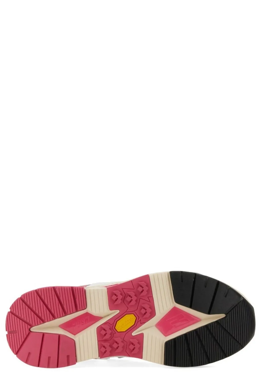 Panelled Lace-Up Sneakers
