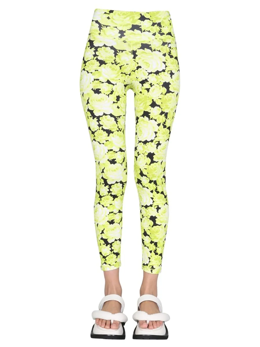 Floral Print High Waist Leggings
