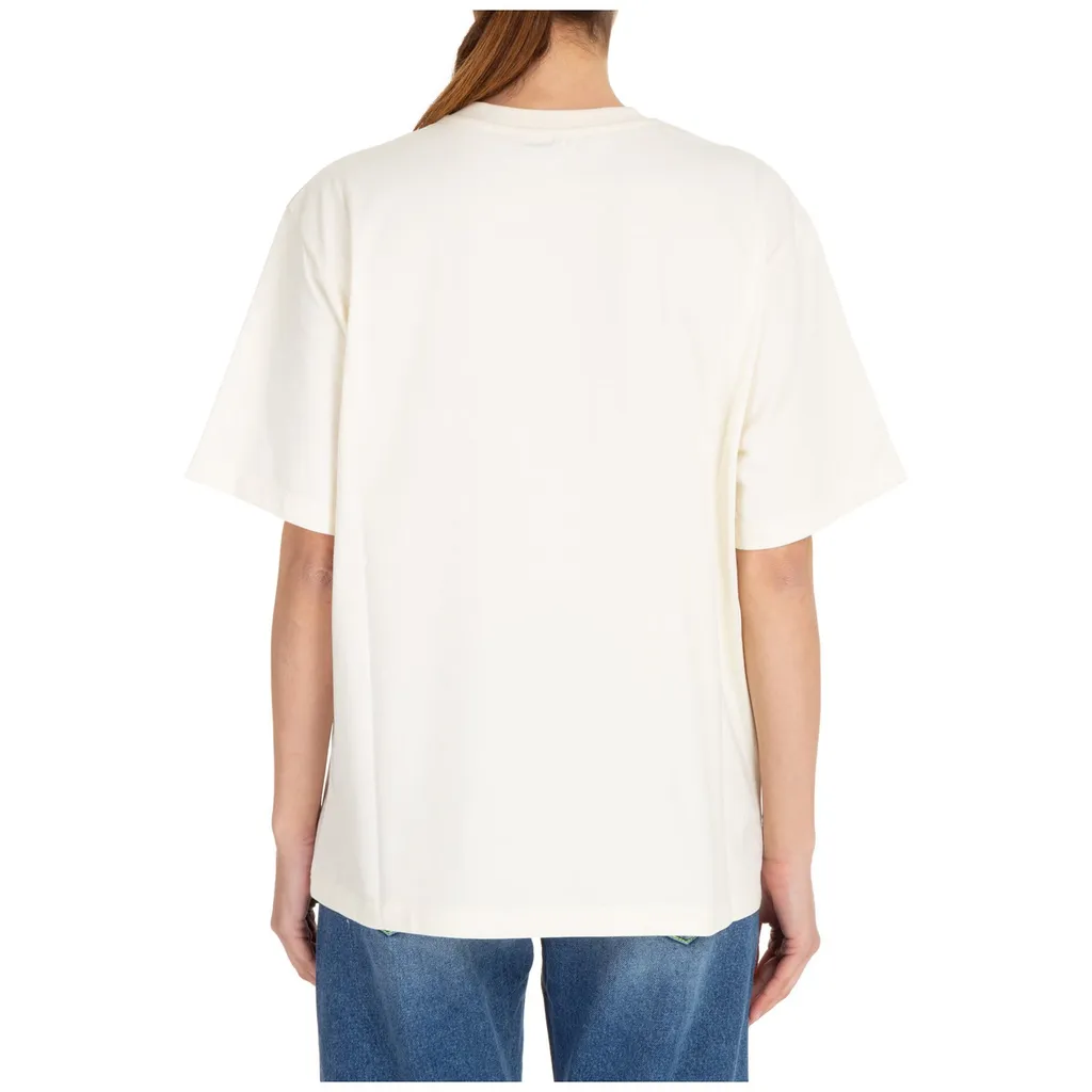 Logo Embroidered Crewneck T-Shirt