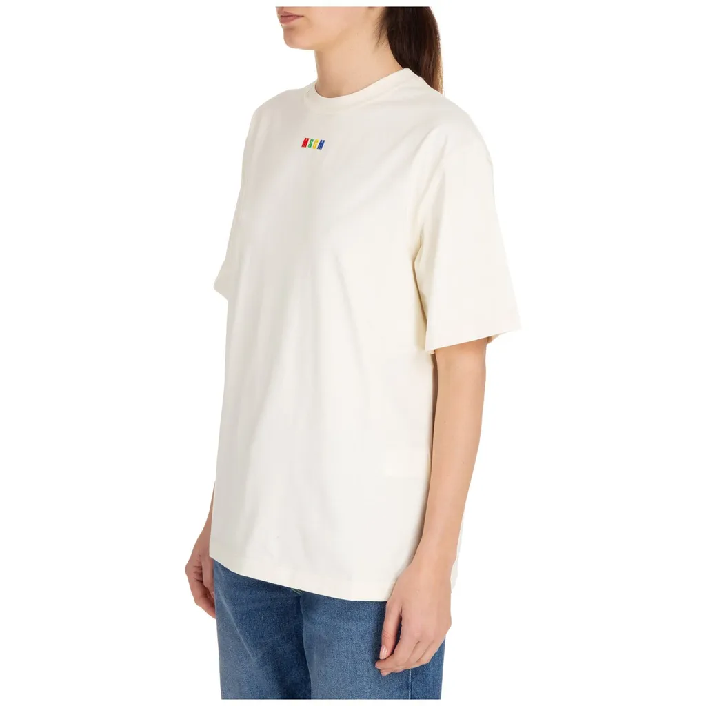 Logo Embroidered Crewneck T-Shirt