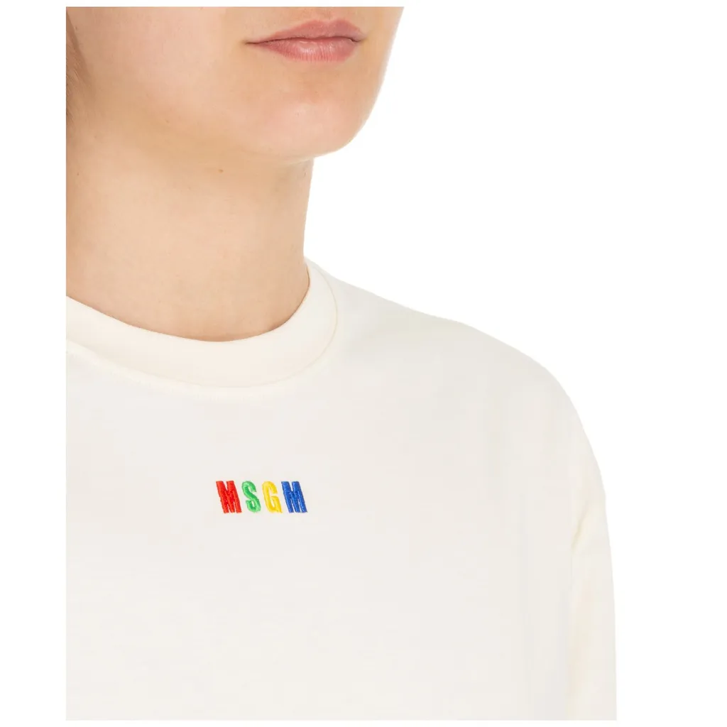 Logo Embroidered Crewneck T-Shirt