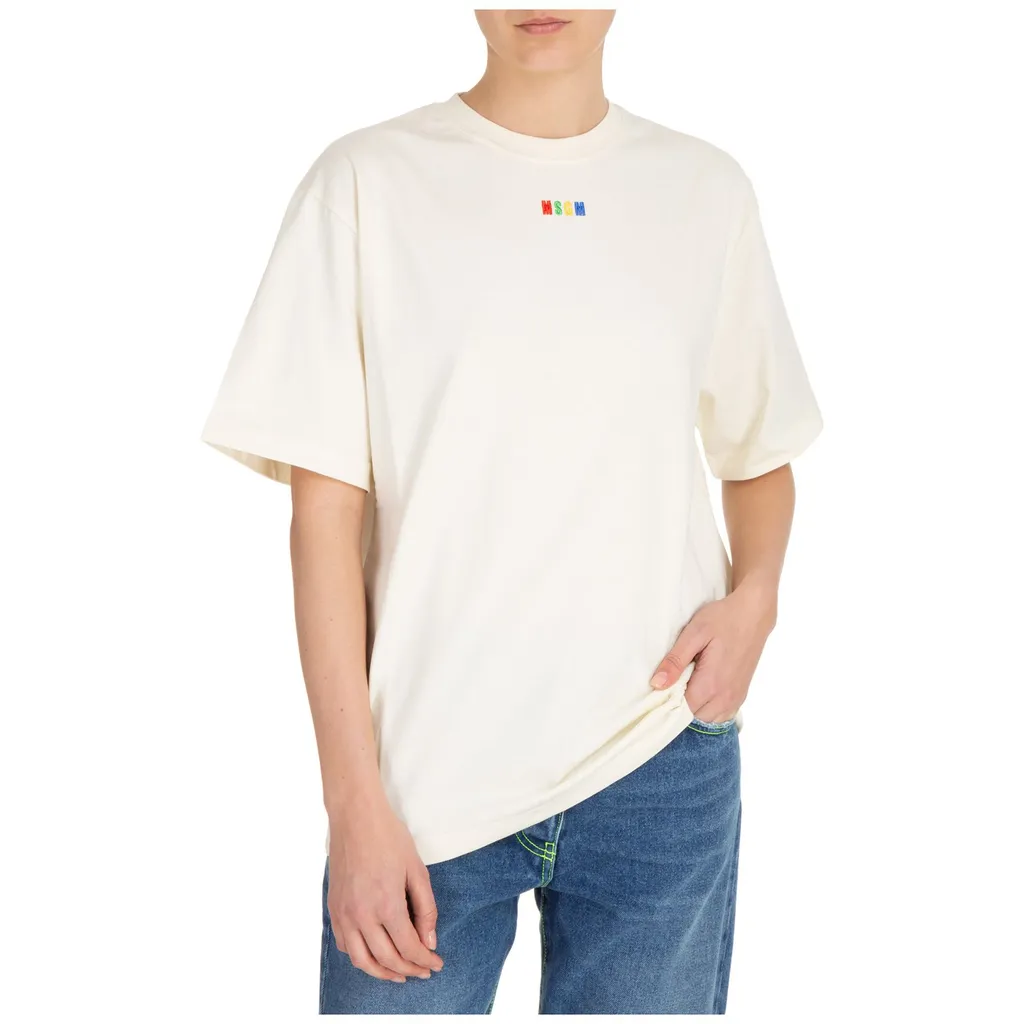 Logo Embroidered Crewneck T-Shirt