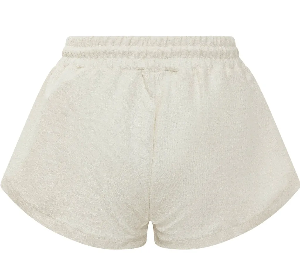 Logo Embroidered Drawstring Shorts