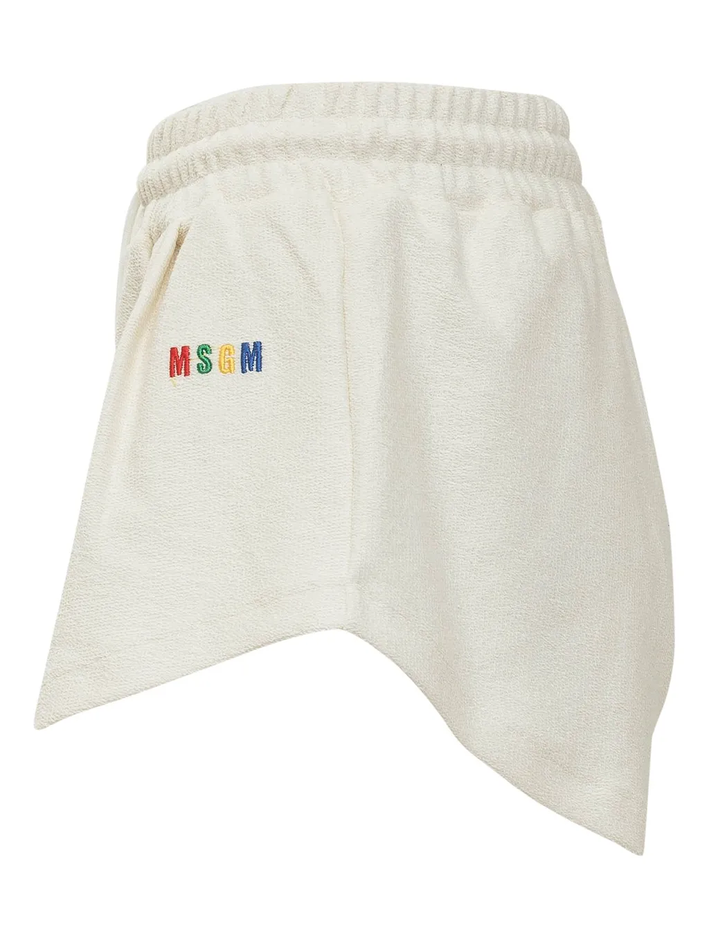 Logo Embroidered Drawstring Shorts