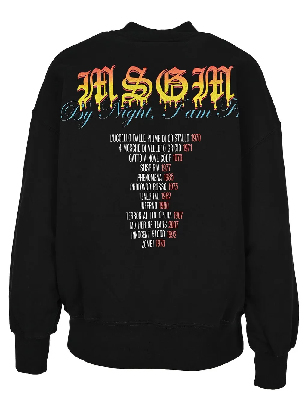 X Dario Argento Quote Print Sweatshirt