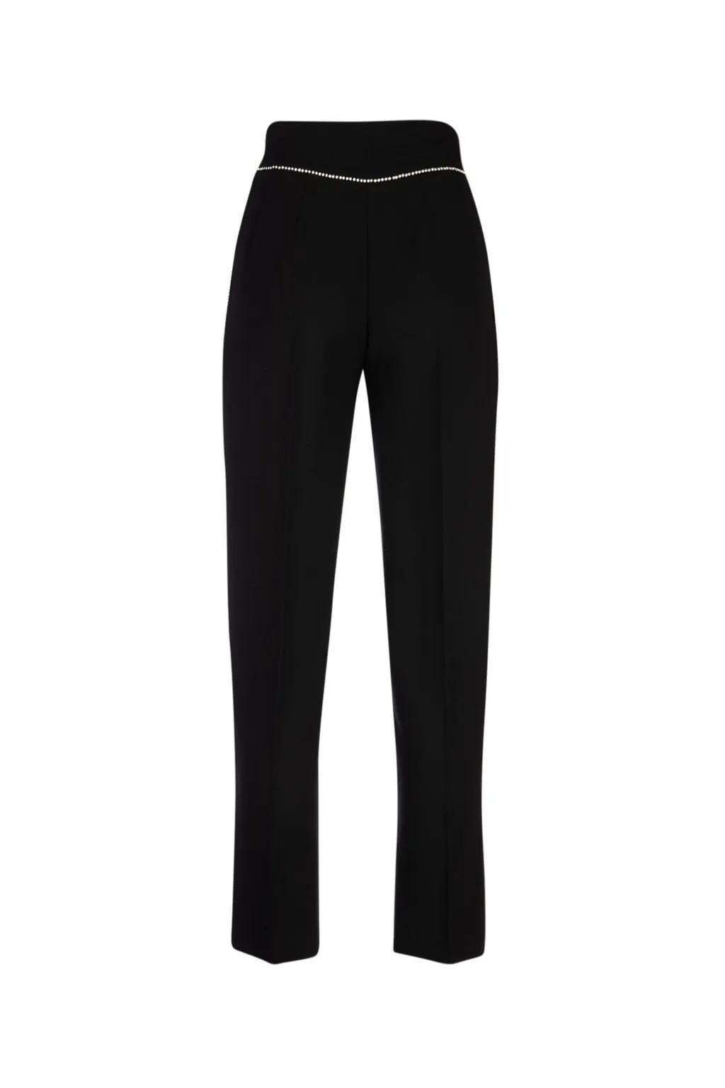 Embellished Trim Tailored Trousers