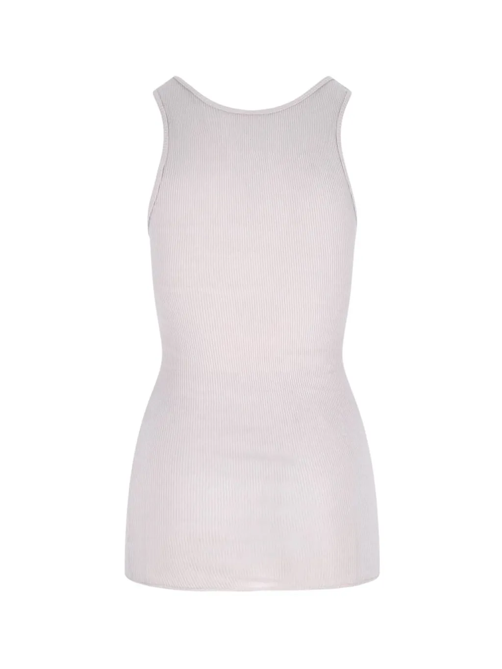 Ribbed Sleeveless Tank Top