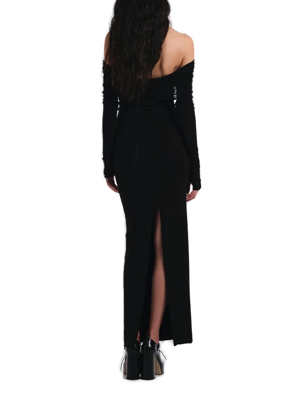 Amara 2.6 Off-Shoulder Gathered Maxi Dress