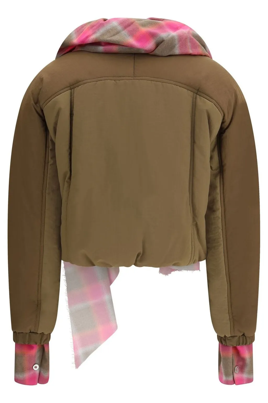 Maxi Scarf Puffer Jacket