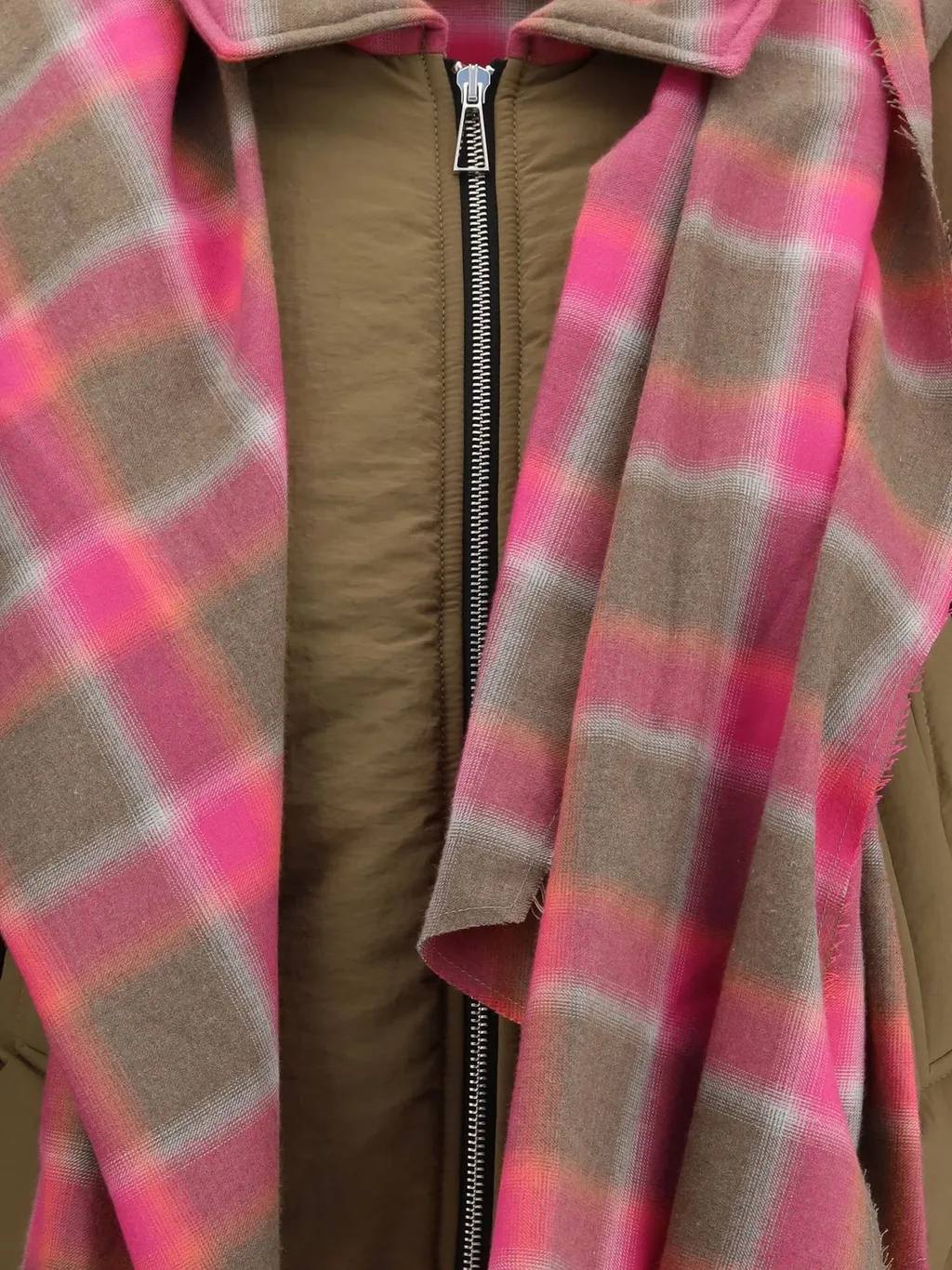 Maxi Scarf Puffer Jacket