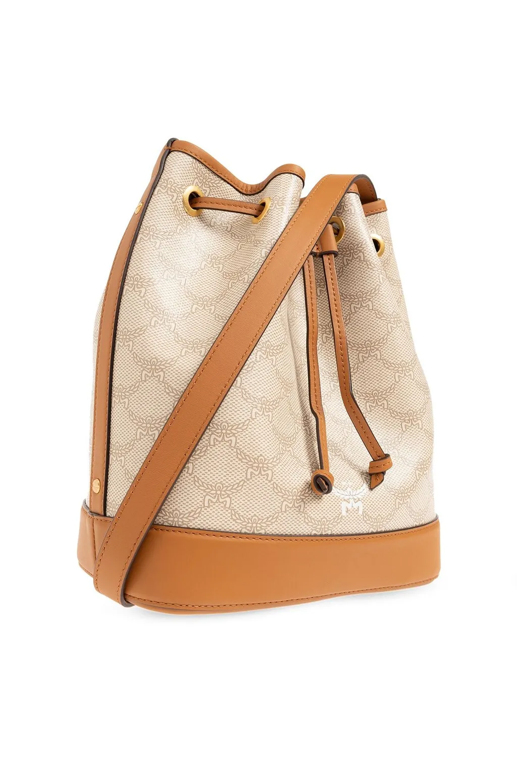 Dessau Logo Printed Drawstring Bucket Bag
