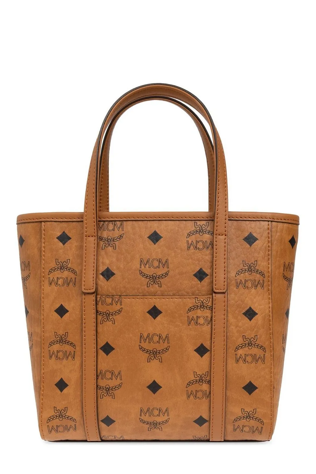 Monogrammed Logo Plaque Tote Bag