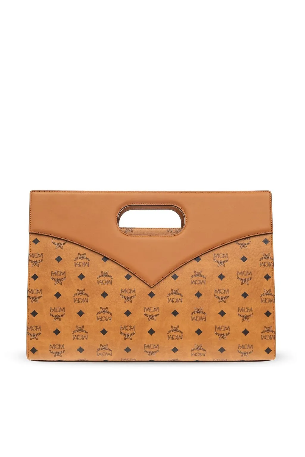 Medium Diamond Visetos Top Handle Bag