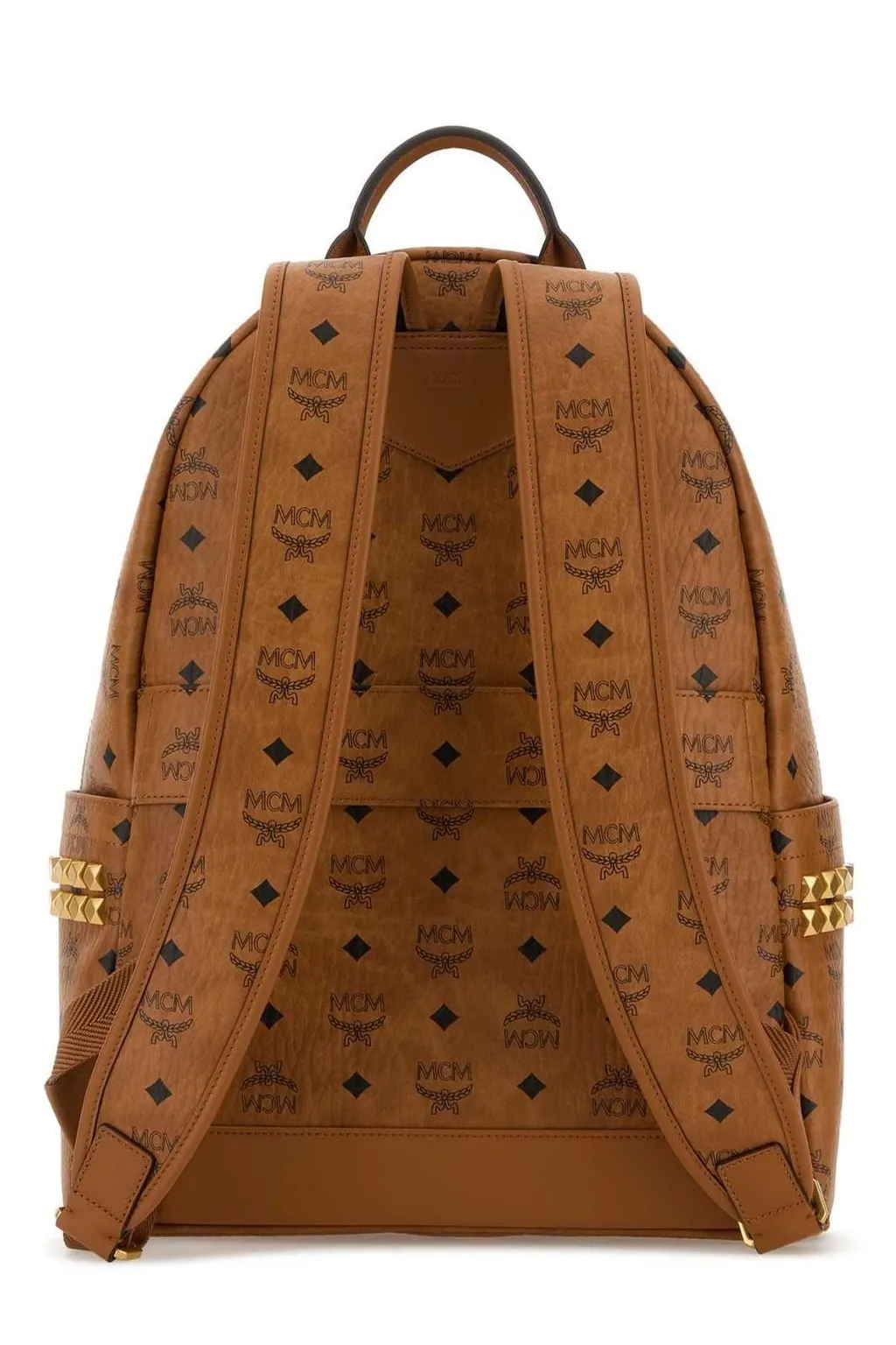 Allover Logo Printed Backpack