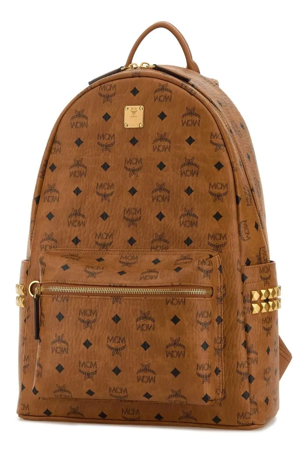 Allover Logo Printed Backpack