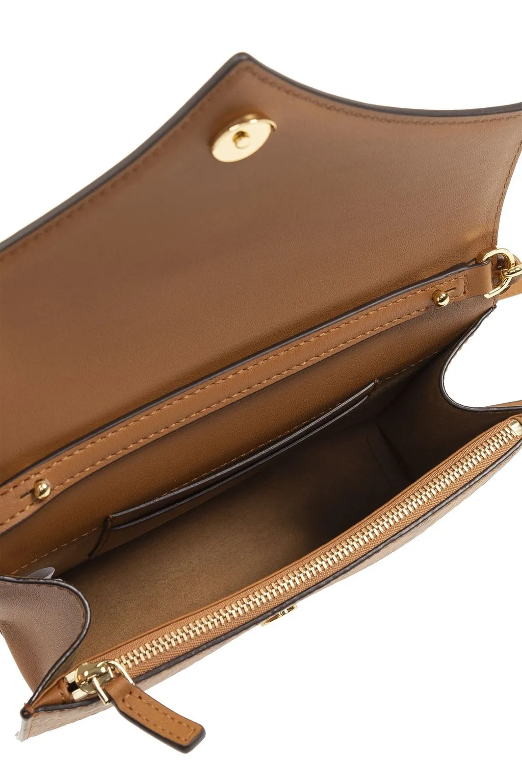 Diamond Visetos Foldover Top Mini Shoulder Bag