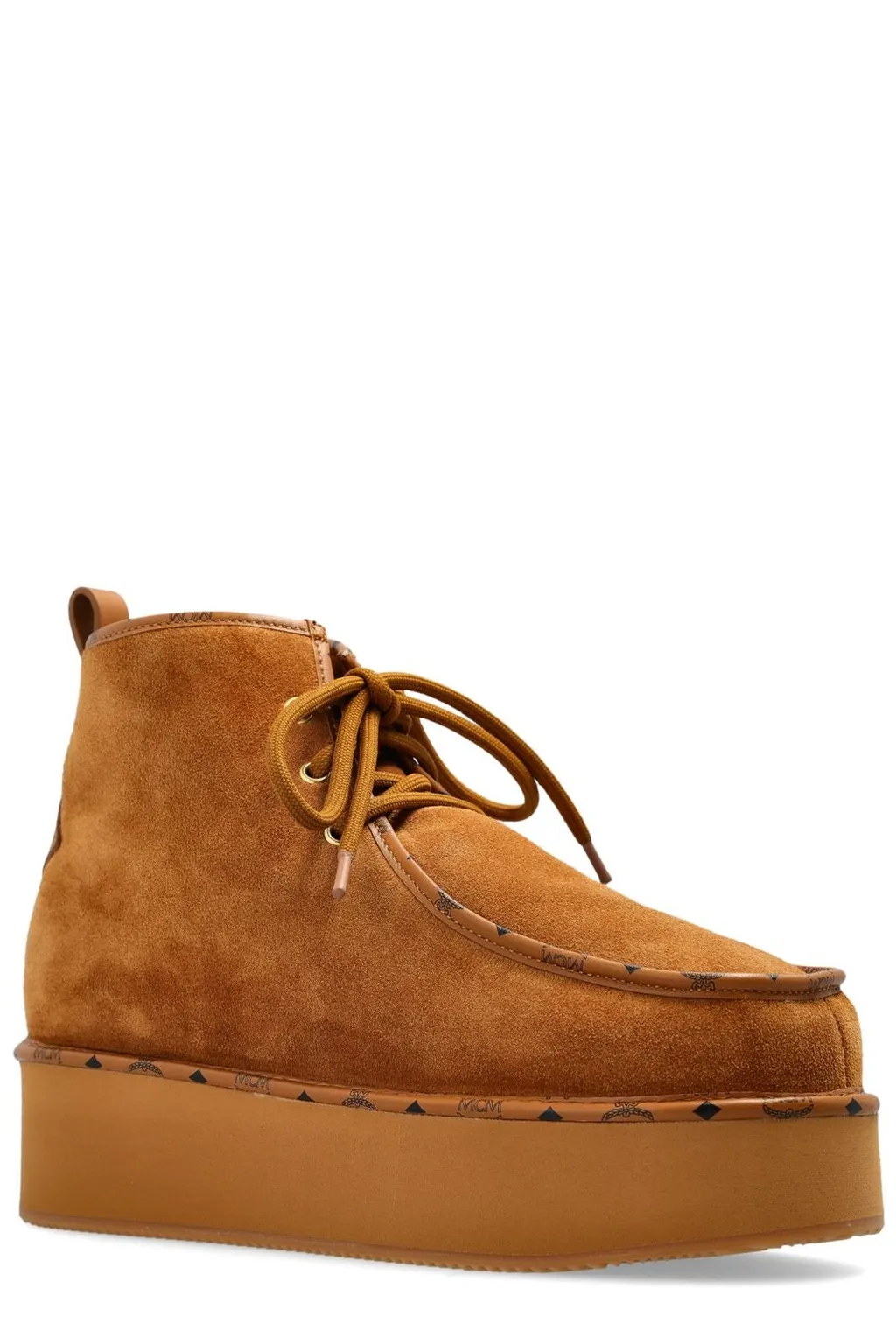 Platform Lace-Up Boots