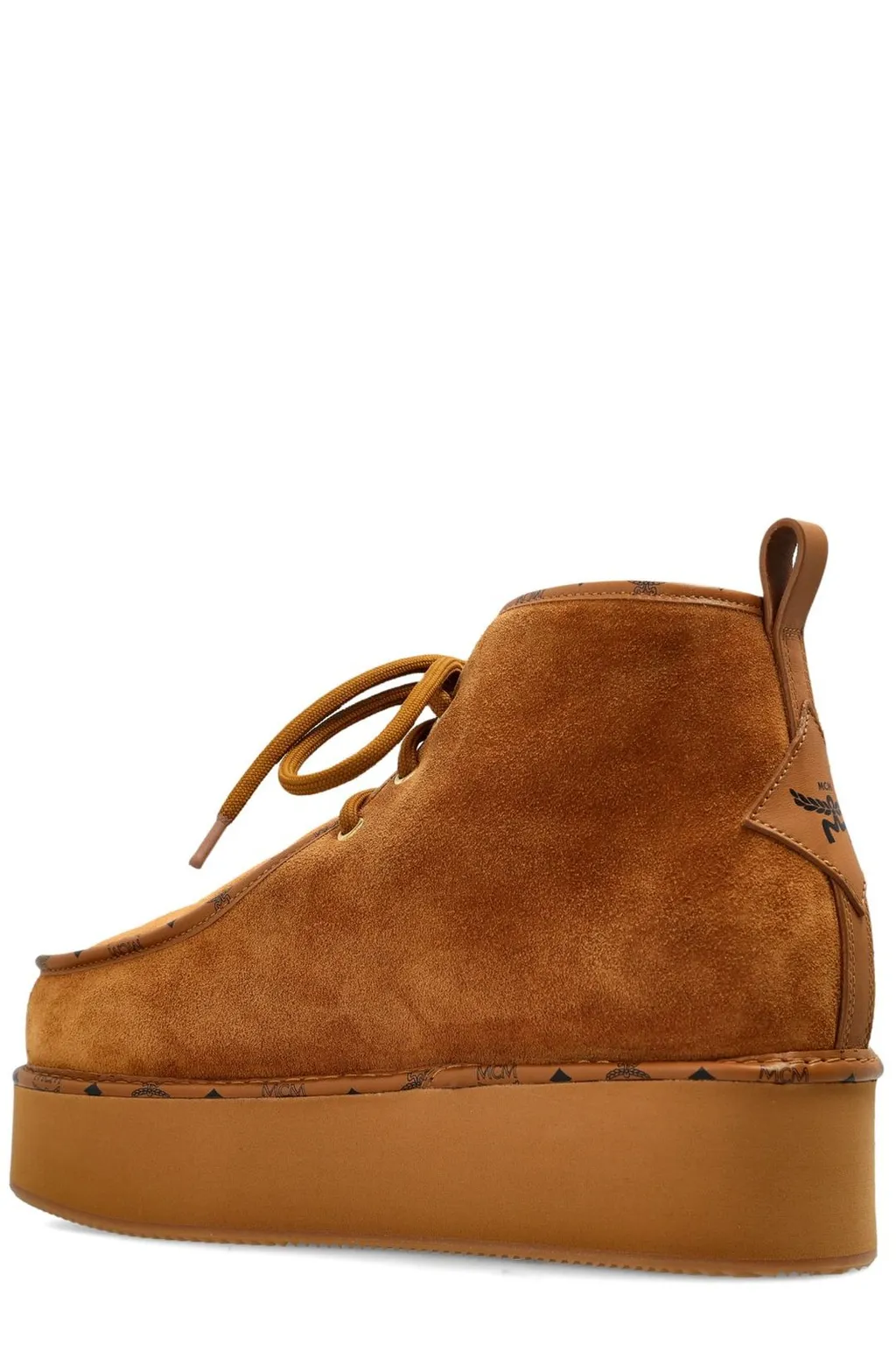 Platform Lace-Up Boots