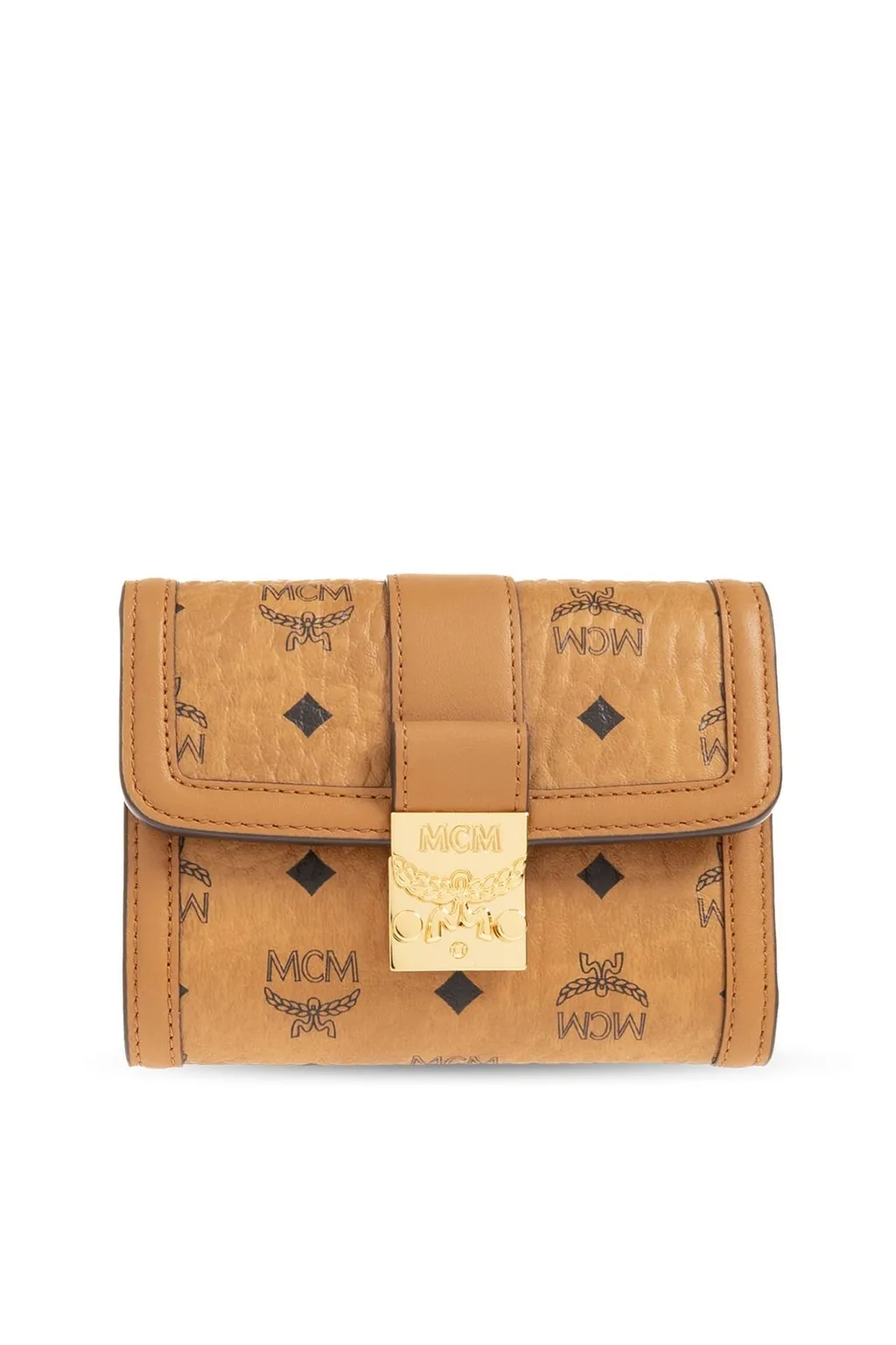 All-Over Logo Patterned Foldover Top Wallet