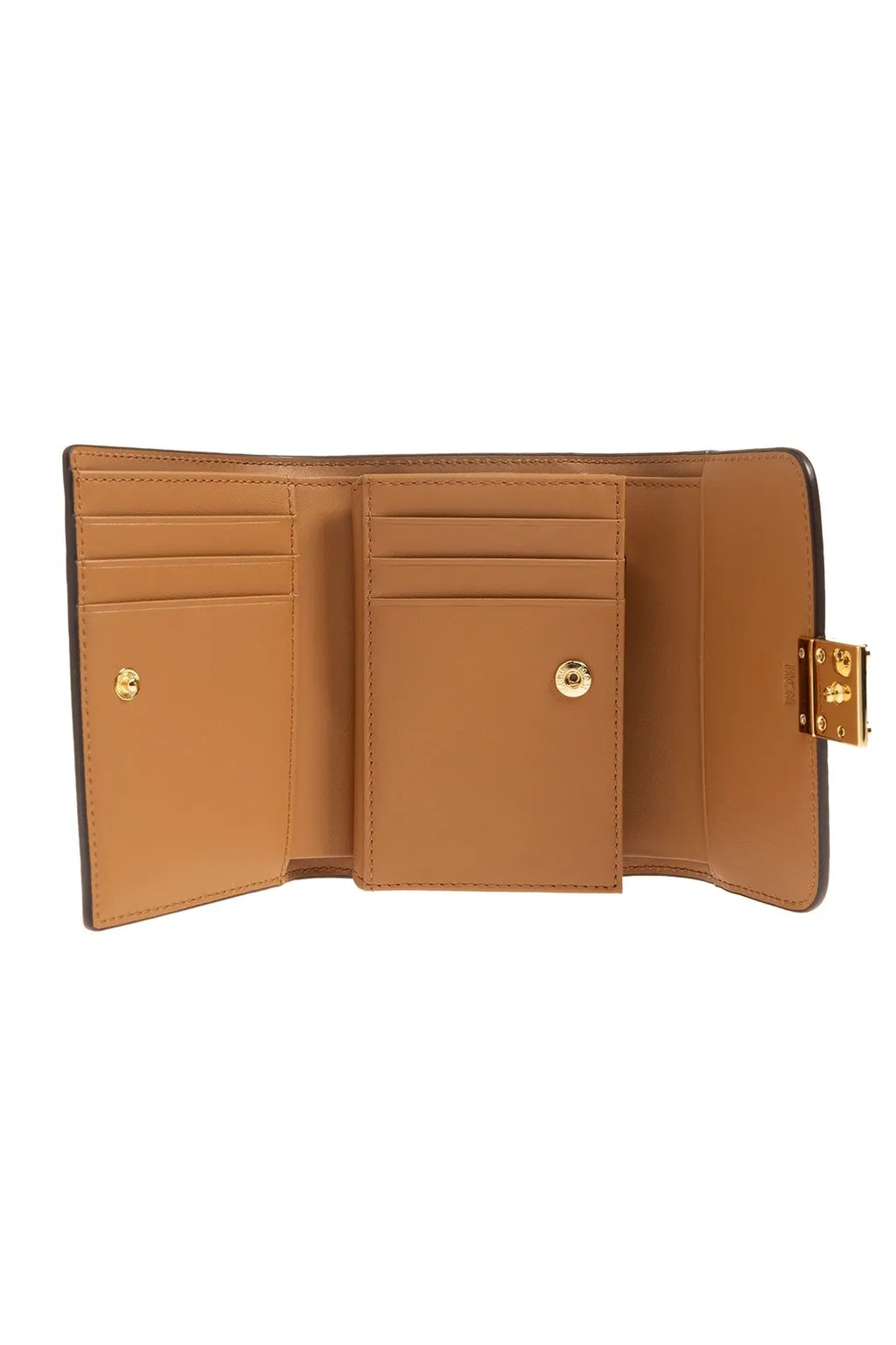 All-Over Logo Patterned Foldover Top Wallet