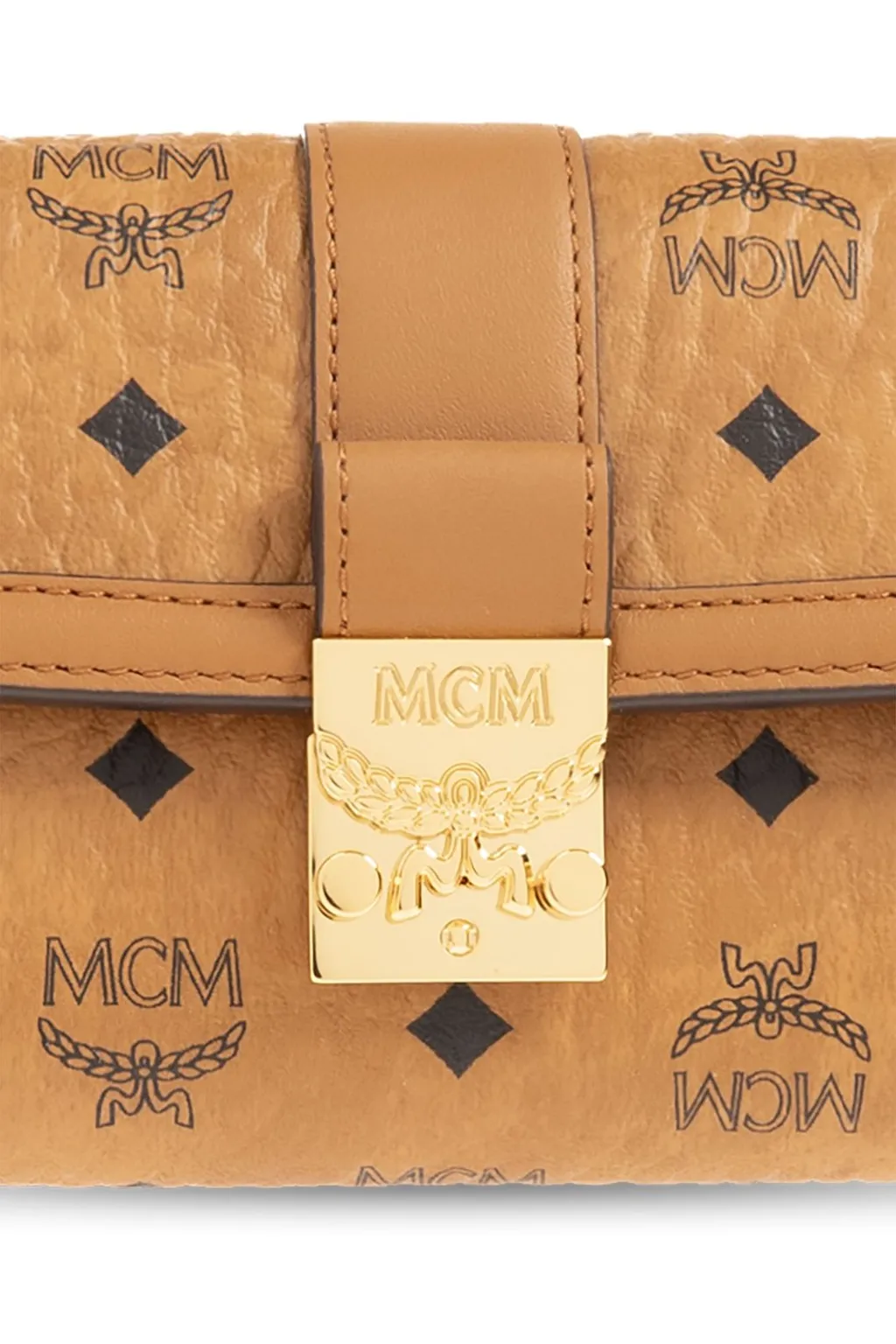All-Over Logo Patterned Foldover Top Wallet