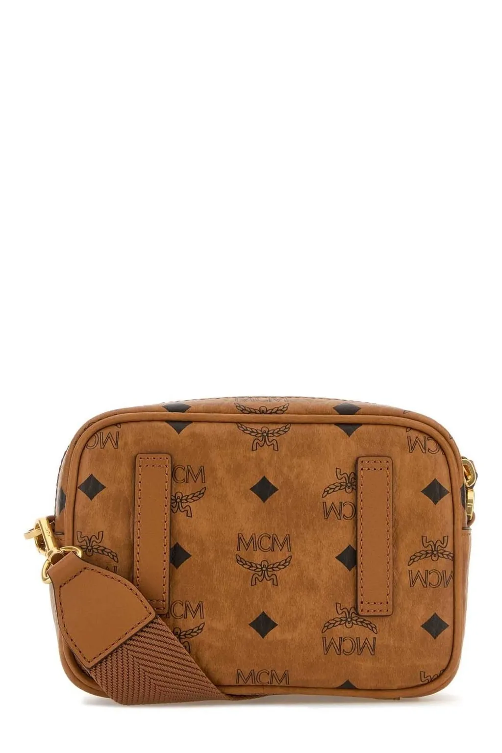 Aren Printed Zipped Crossbody Bag