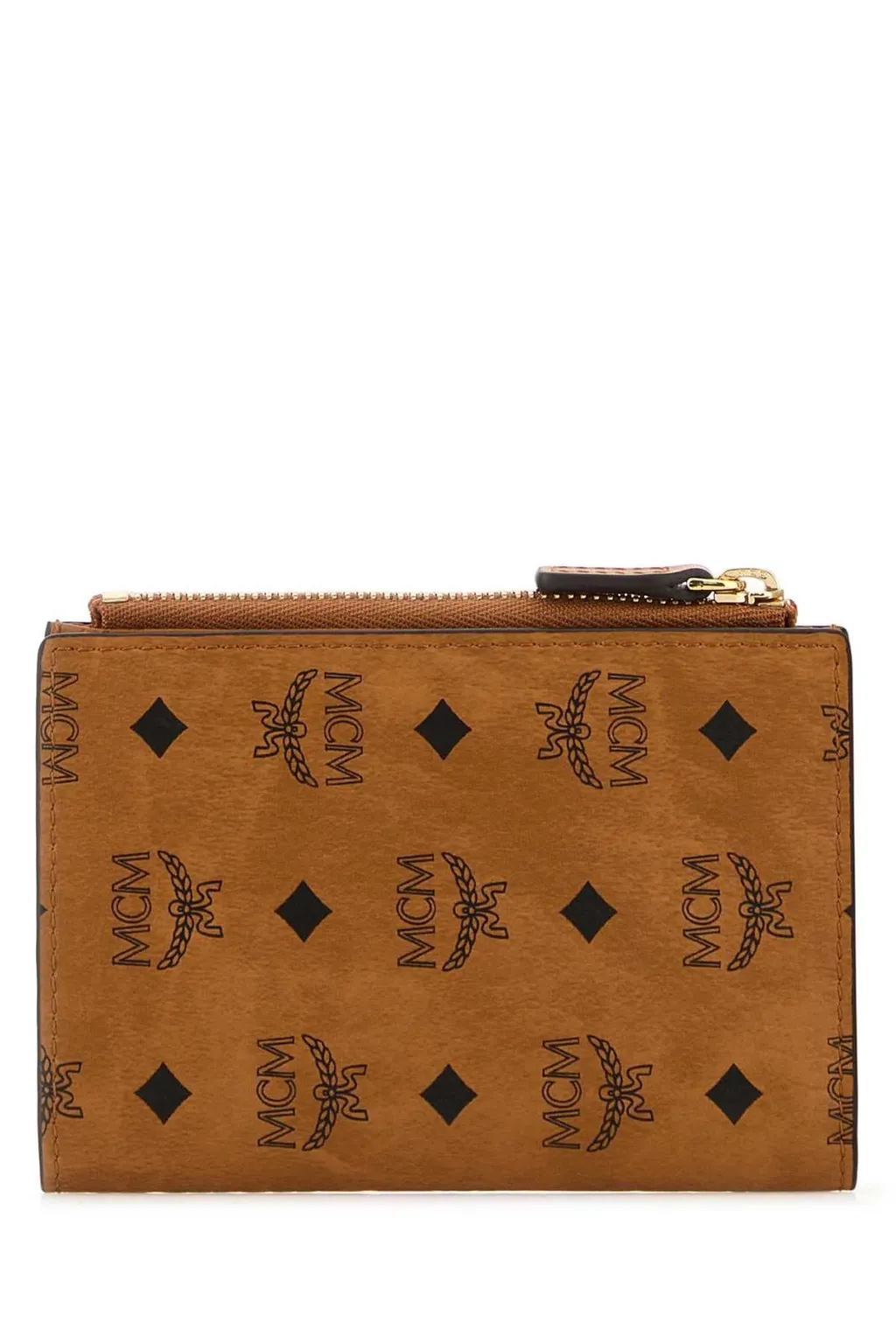 Monogram Printed Zipped Wallet