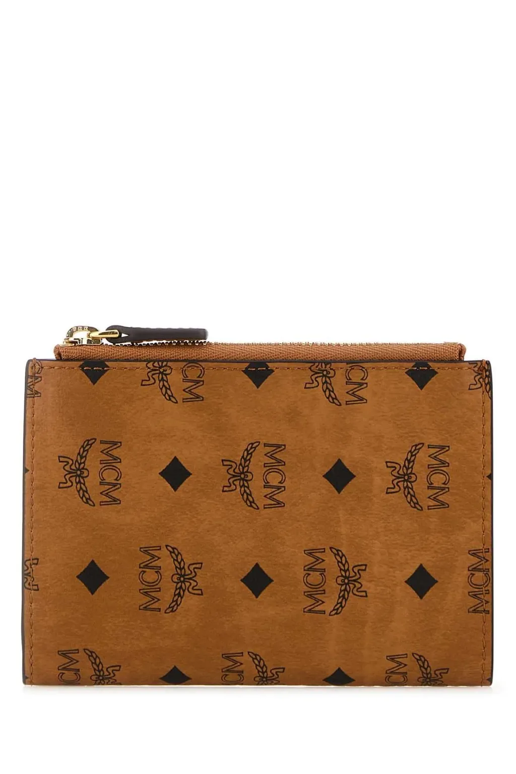 Monogram Printed Zipped Wallet