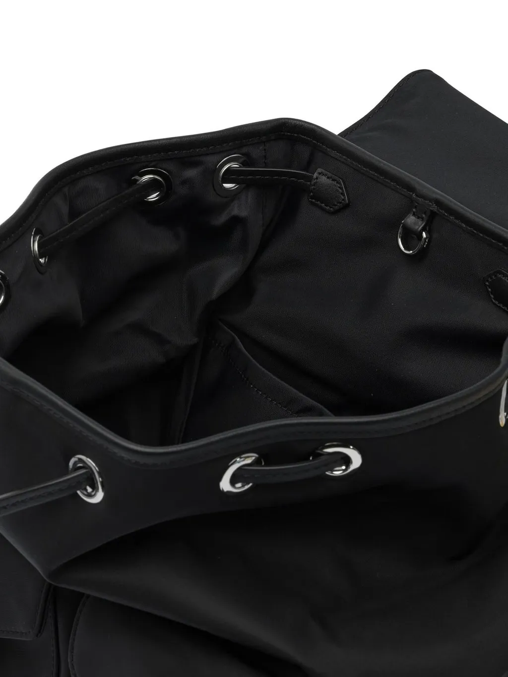 Pocket-Detailed Drawstring Backpack