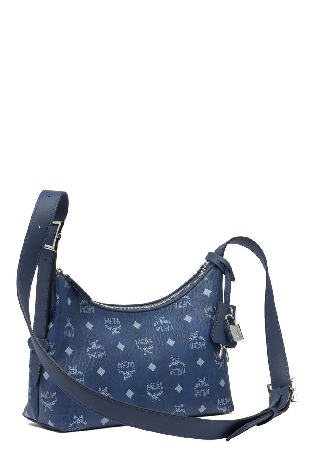 Small Aren Visetos Zipped Crossbody Bag