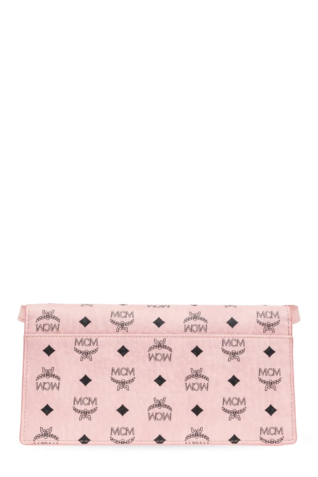 Monogram Printed Foldover Top Crossbody Bag