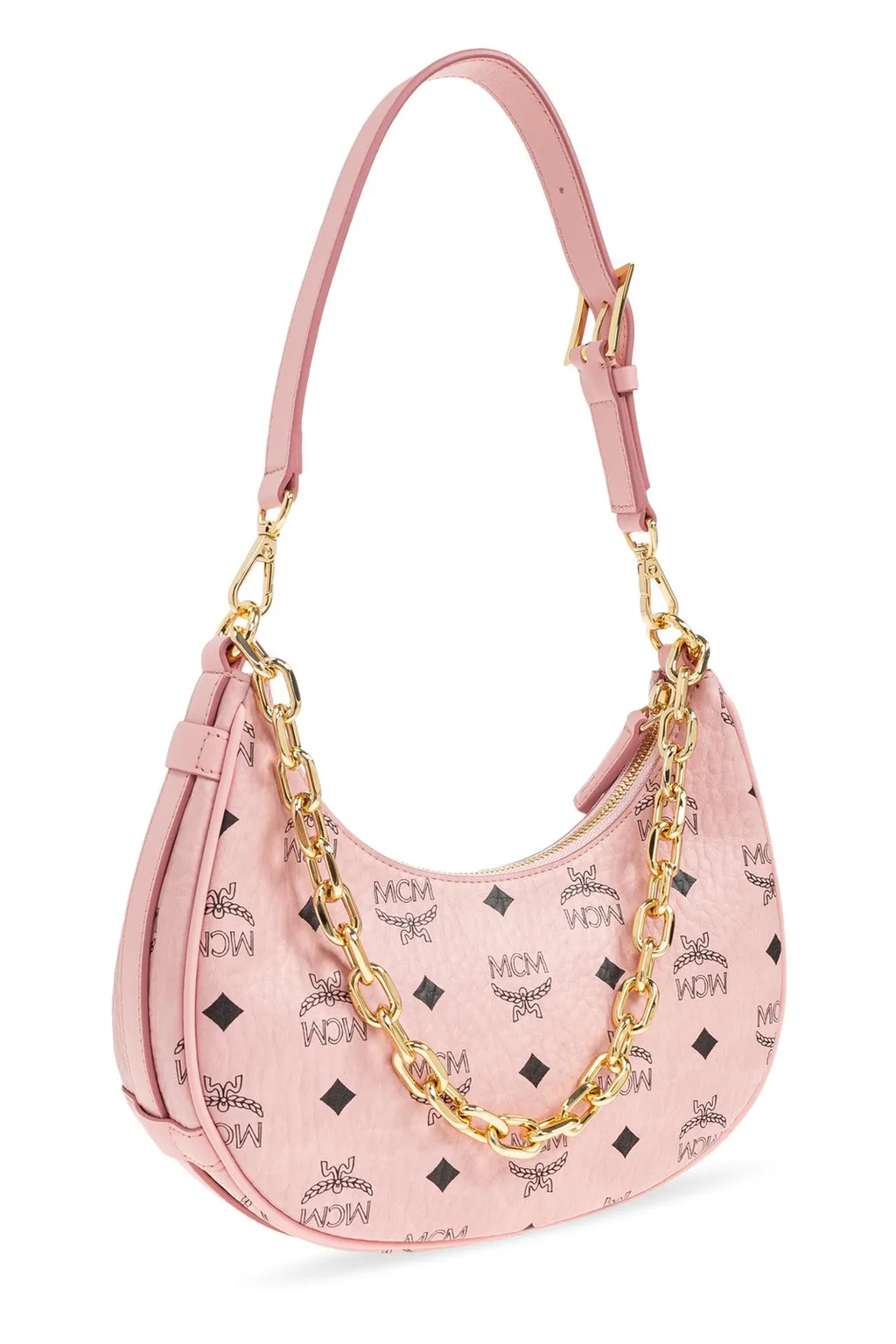 Aren Crescent Small Hobo Bag
