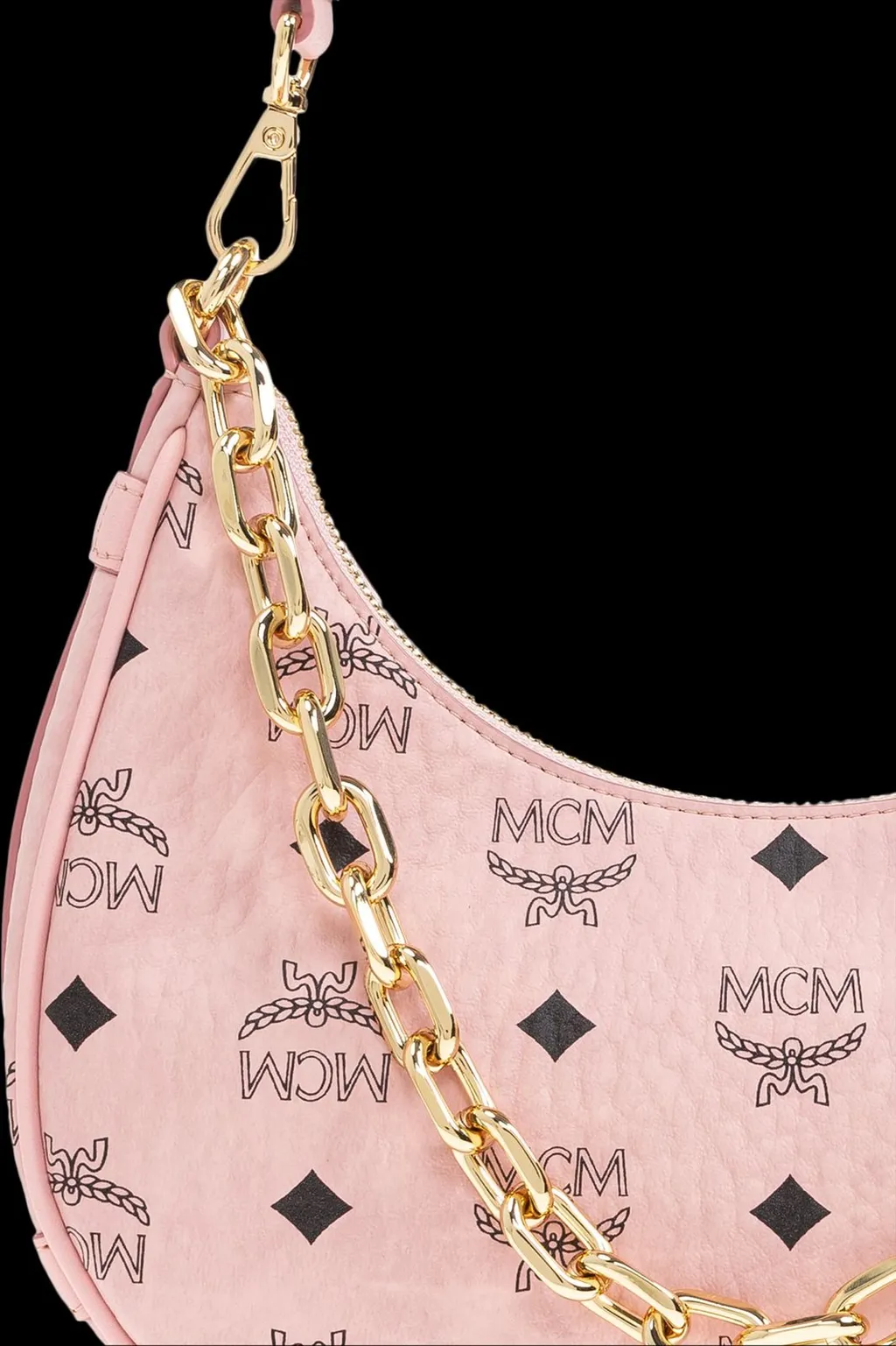 Aren Crescent Small Hobo Bag