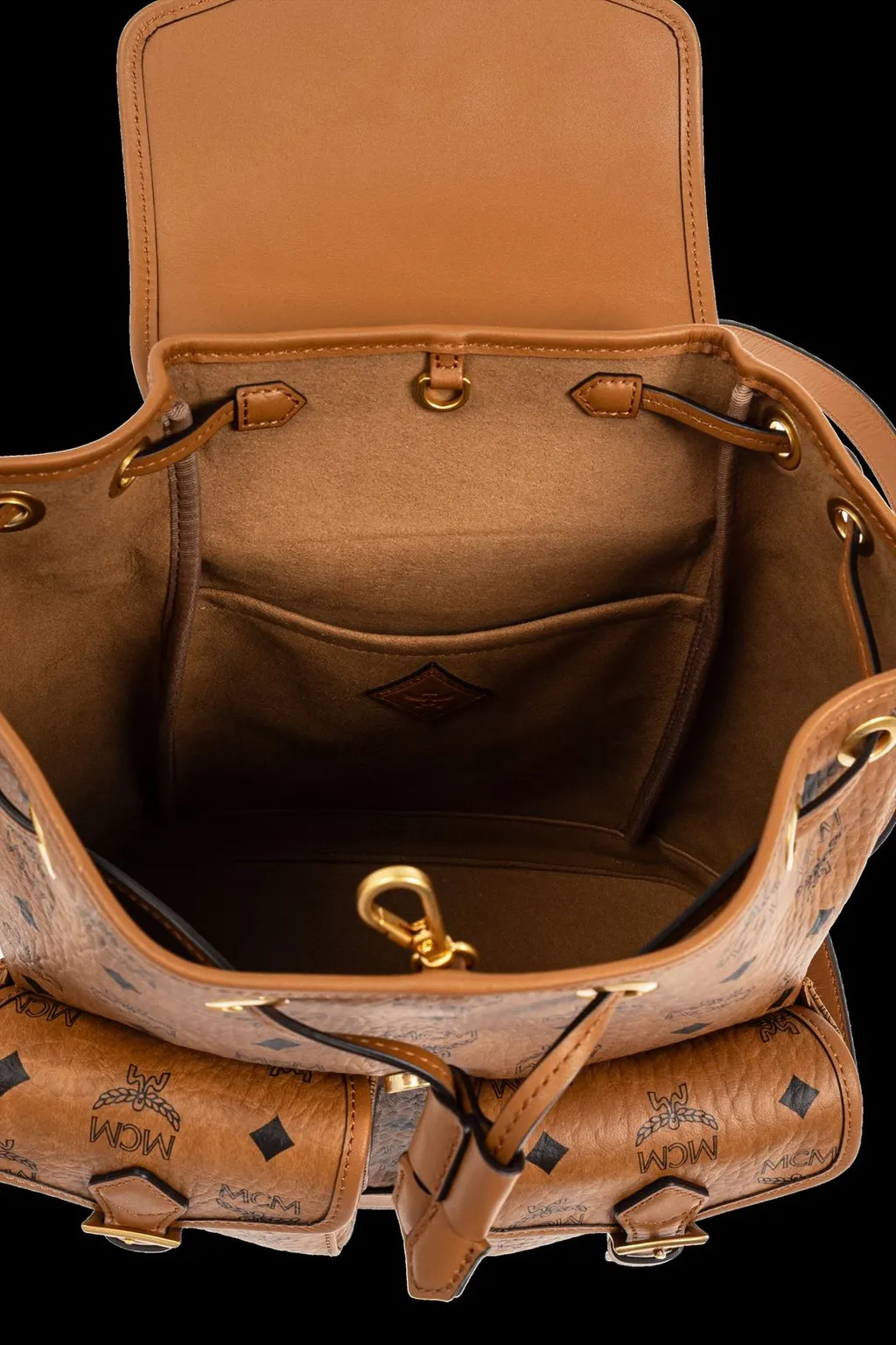 Aren Drawstring Small Backpack