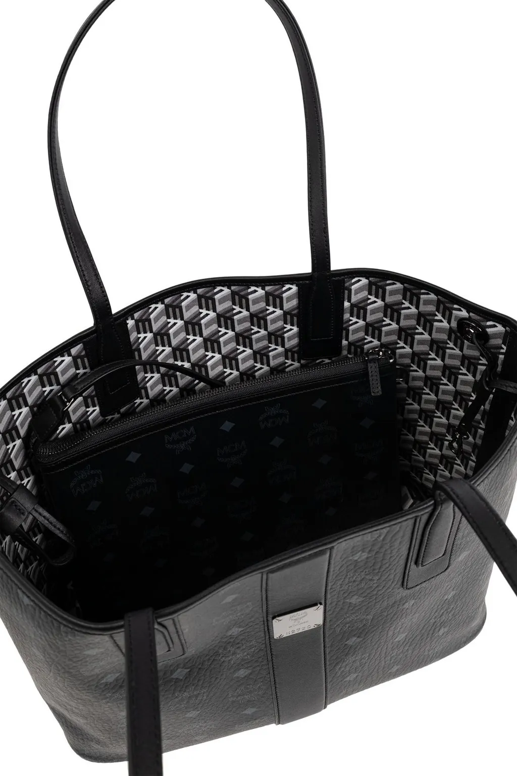 Reversible Liz Monogrammed Tote Bag