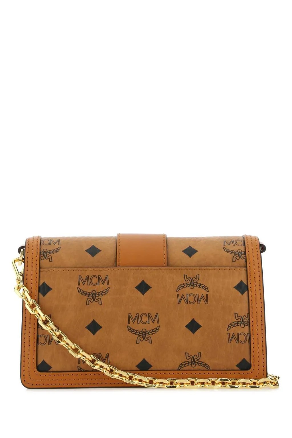 Logo Detailed Chained Shoulder Bag