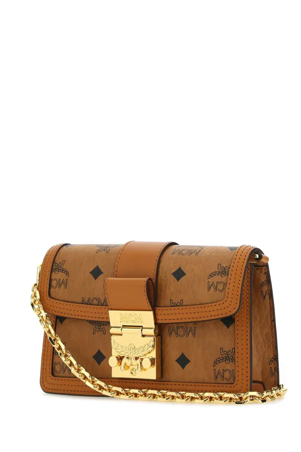 Logo Detailed Chained Shoulder Bag