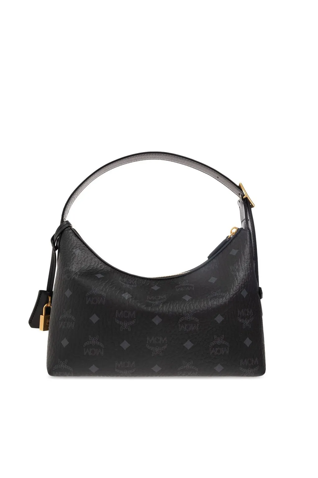 Small Aren Visetos Zipped Crossbody Bag