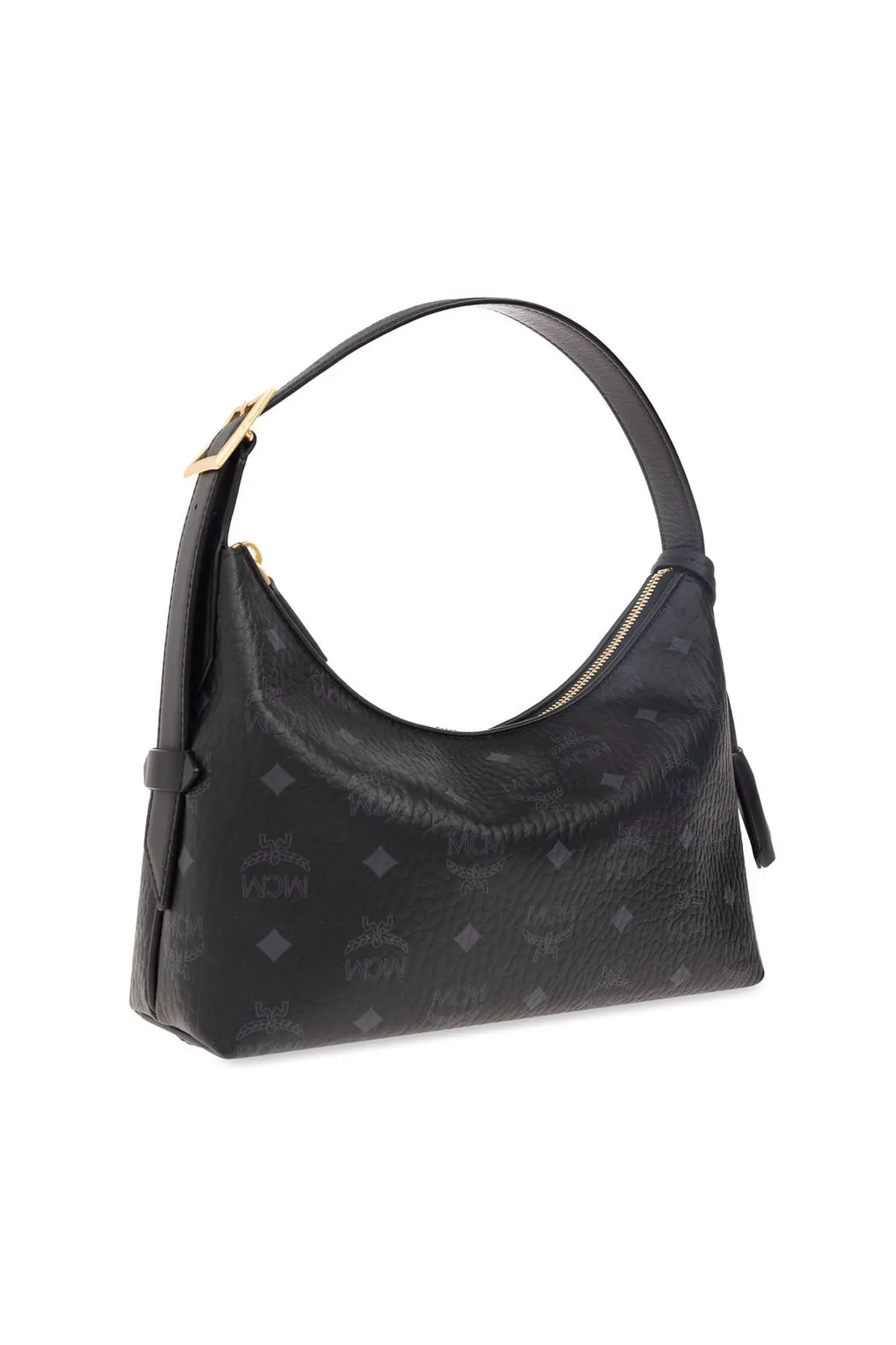 Small Aren Visetos Zipped Crossbody Bag