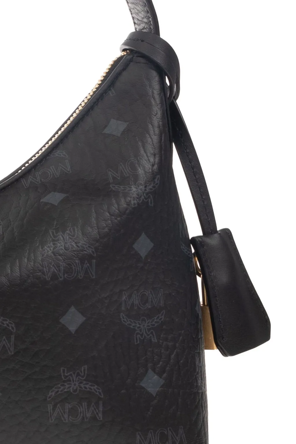 Small Aren Visetos Zipped Crossbody Bag