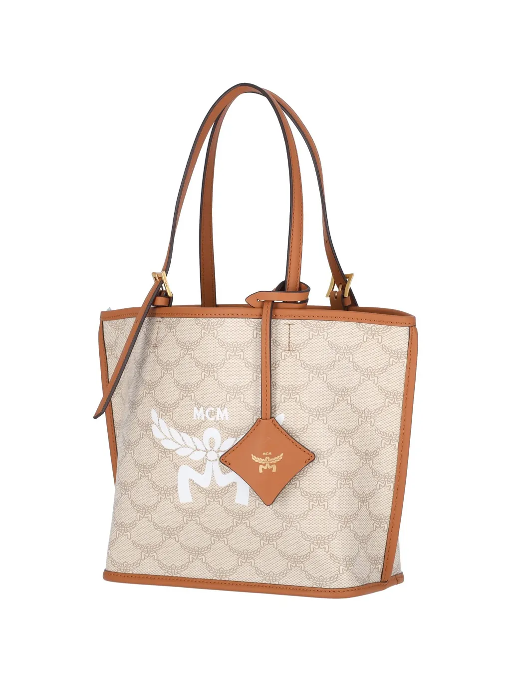 Mini Himmel Lauretos Monogram Pattern Tote Bag
