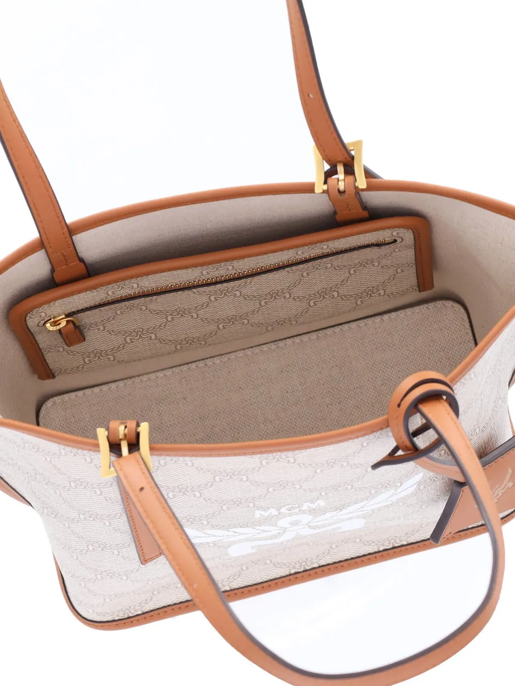 Mini Himmel Lauretos Monogram Pattern Tote Bag