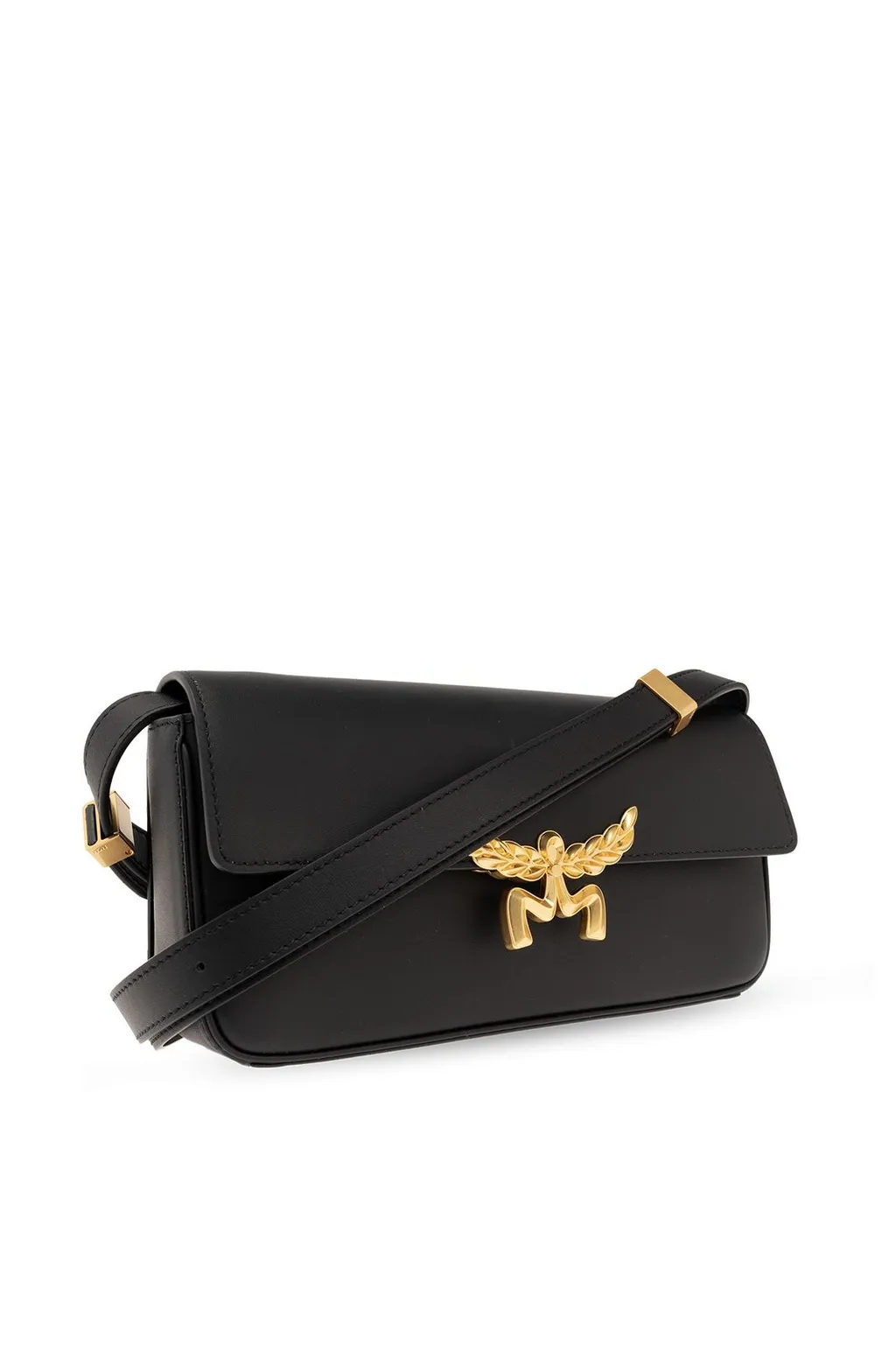 Logo Plaque Small Himmel Shoulder Bag